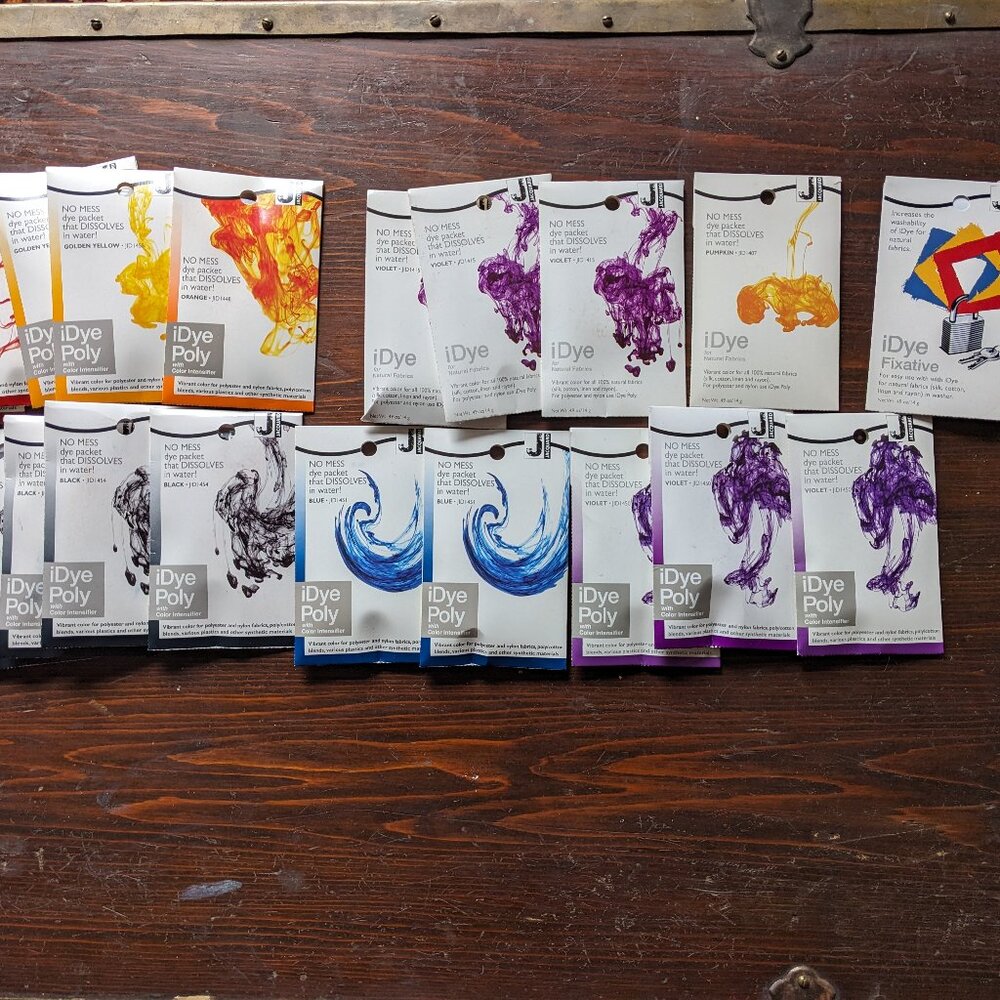 Lot of iDye Fabric Dye